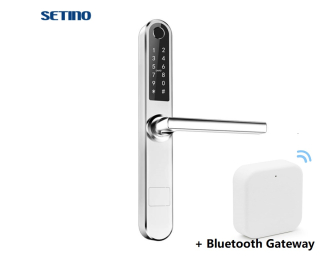 SETINO S31B Aluminium Smart Lock Pro všechny dveře + Bluetooth Gateway